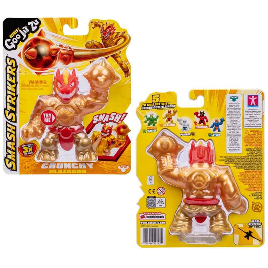 Heroes of Goo Jit Zu S12 Smash Strikers Hero Pack Crunchy Blazagon