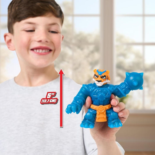 Heroes of Goo Jit Zu S12 Smash Strikers Hero Pack Squishy Tygor Figure