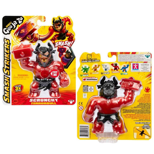 Heroes of Goo Jit Zu S12 Smash Strikers Hero Pack Scrunchy Terrorbull