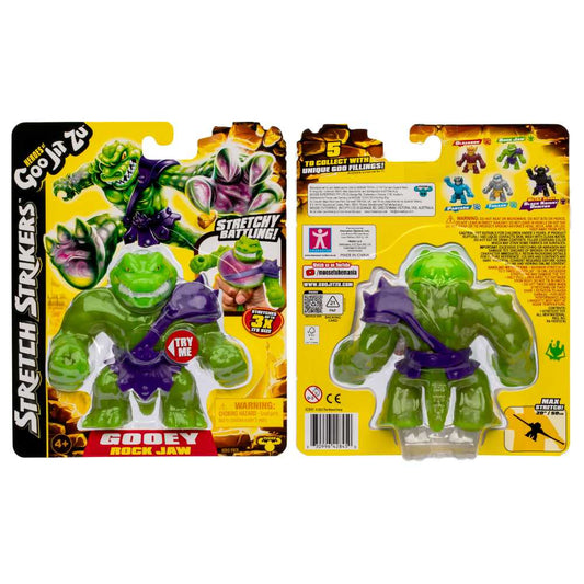 Heroes of Goo Jit Zu S11 Stretch Strikers Hero Pack Squishy RockJaw