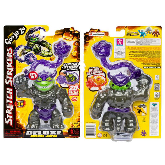 Heroes of Goo Jit Zu S11 Stretch Strikers Deluxe Pack Squishy RockJaw