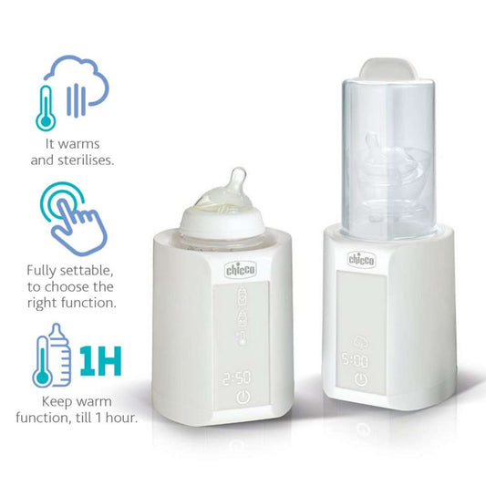 Chicco NEW Bottle Warmer + Sterilizer 220-240 V