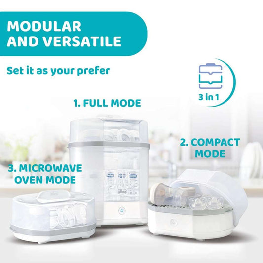 Chicco New Steam Sterilizer 3in1