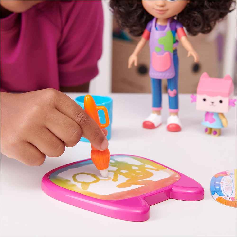 Mallette Coloriage Gabby's Dollhouse - 40 Pièces : Peinture, Feutres, Crayons - Coffret Créatif Pour Fille 3 Ans Et Mallette Coloriage Gabby's Dollhouse - 40 Pièces : Peinture, Feutres, Crayons - Coffret Créatif Pour Fille 3 Ans Et