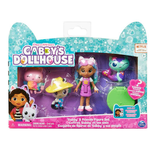 Gabby's Dollhouse Rainbow Themed Gabby & Friends