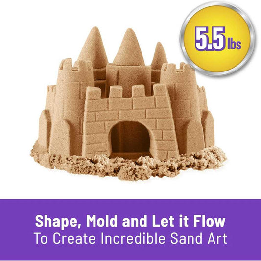 Kinetic Brown Sand 5.5 lbs (2.5KG)