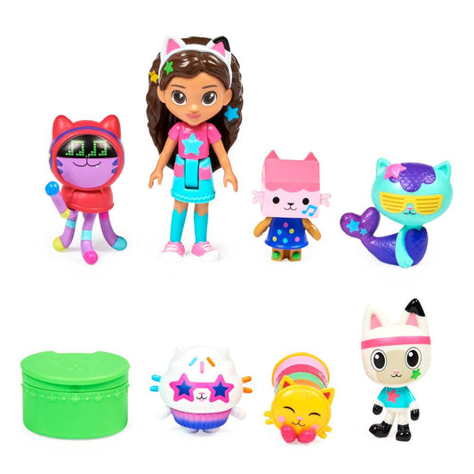 Gabby's Dollhouse Deluxe Figure Set Dance Party Theme