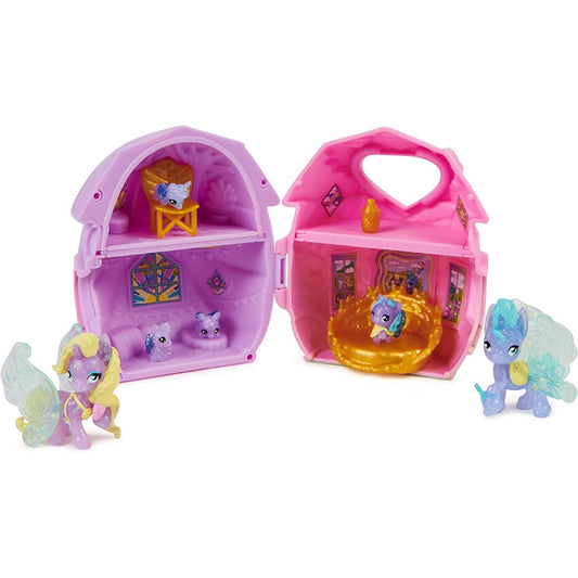 Hatchimals CollEGGtibles Rainbowcation Family Hatchy Home Playset