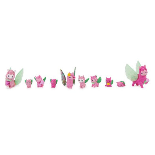Hatchimals CollEGGtibles Rainbowcation Family Adventures Egg Carton Llama Family