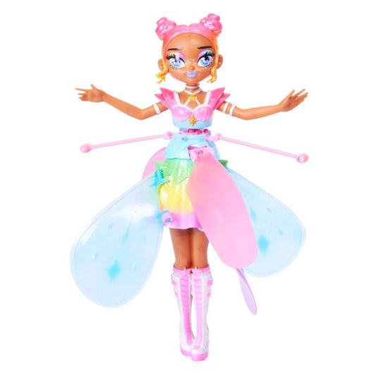 Hatchimals Crystal Flyers - Rainbow Glitter Idol Magic Flying Doll