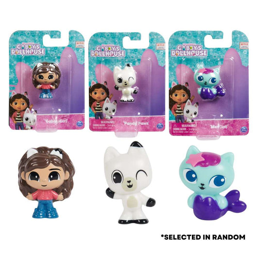 Gabby's Dollhouse Value Mini Figures (Pandy Paws, Mercat & Gabby Girl)