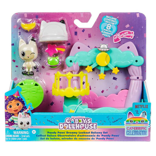 Gabby's Dollhouse Balcony Set Asst.3