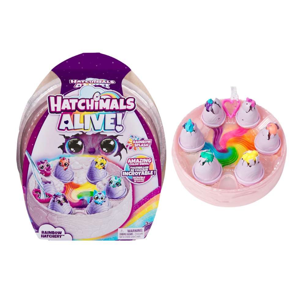Hatchanimals Hatchimals Alive Rainbow Hatchery Amazing Color – KidsCompanyPH