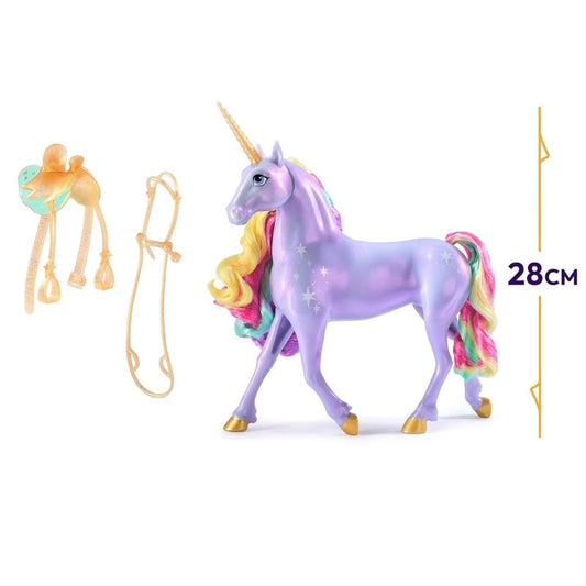 Unicorn Academy Rainbow Light-Up Wildstar Unicorn FigureÂ w/ Lights & Sounds For Girls 4 Years Old Up