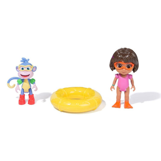 Dora Splash Adventure Pack with Dora & Boots Figures