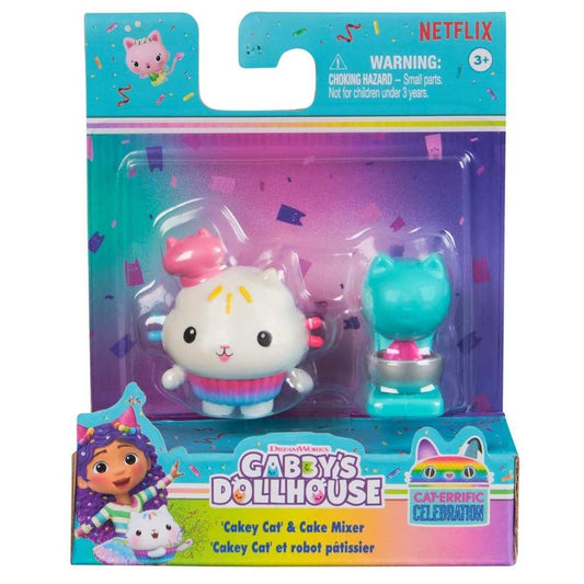 Gabby's Dollhouse Cat-errific Celebration Cakey Cat & Cake Mixer