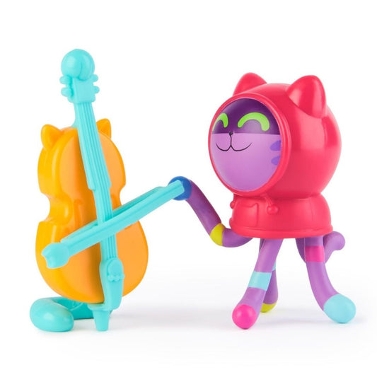 Gabby's Dollhouse Cat-errific Celebration Daniel James "DJ Cat" & Cello