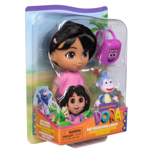 Dora 6-inch Doll Best Friends Dora & Boots Adventure Set