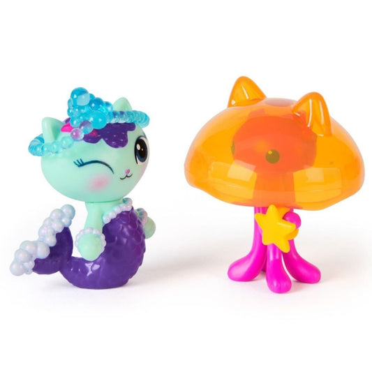Gabby's Dollhouse The Movie 2-Pack Figure MerCat & Kitty Jellyfish