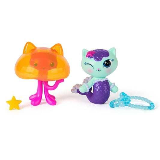 Gabby's Dollhouse The Movie 2-Pack Figure MerCat & Kitty Jellyfish