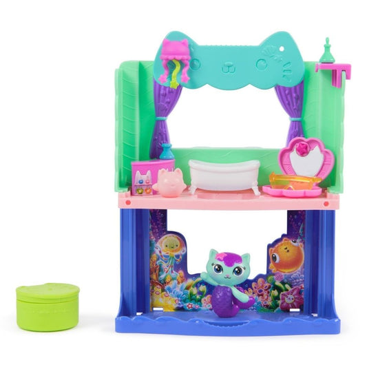 Gabby's Dollhouse Mer-Cart's Spa-wesome Bathroom Dollhouse Room/ Balcony Accessory