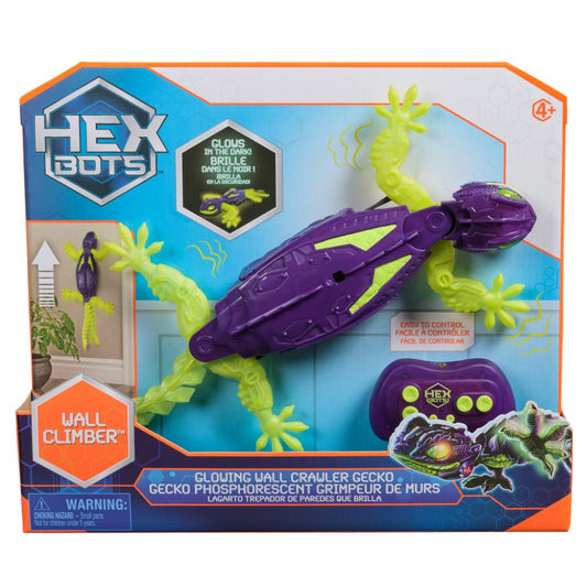 Hex Bots Wall Crawler Glow-in-the-Dark Gecko
