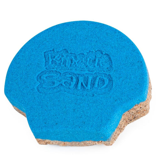 Kinetic Sand Blue Seashell Container