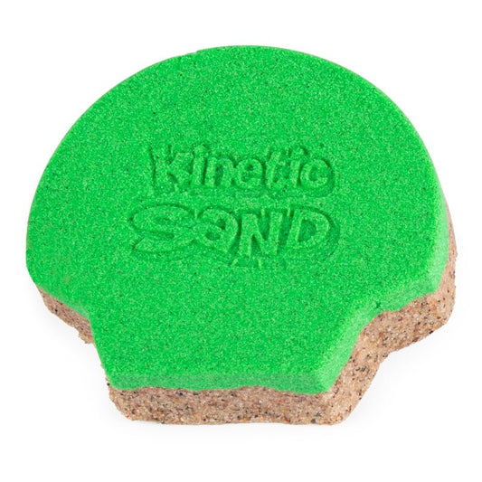 Kinetic Sand Green Seashell Container