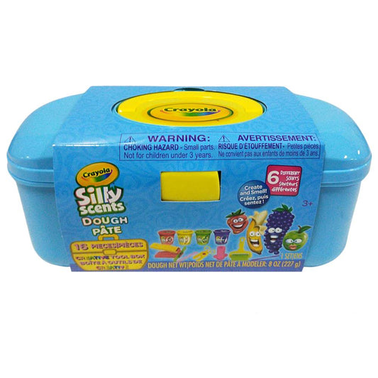 Crayola Silly Scents Tool Box with Fruit-Scented Dough