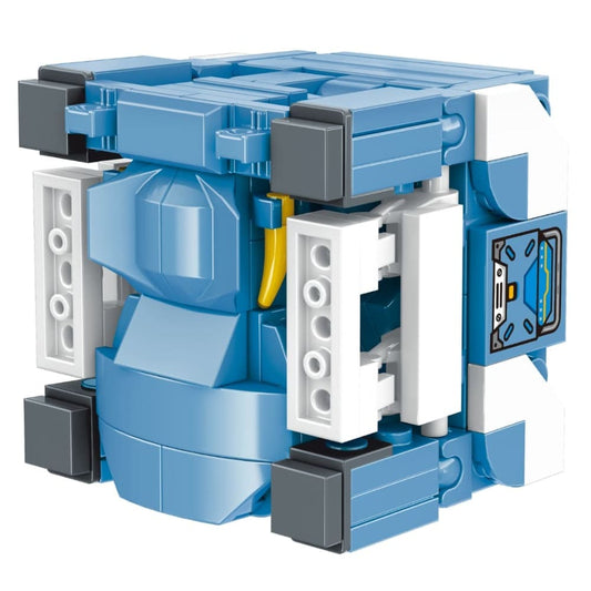 QMAN Trans-Collector - Crystal Hippo Magic Cube Direct Transform Building Blocks Toys