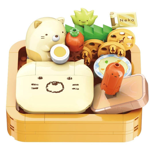 Sumikko Gurashi Neko Bento Lighten the Dream QMAN Building Blocks Set