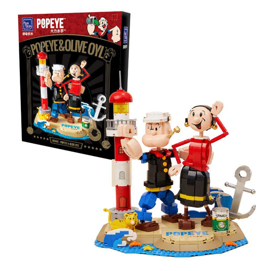 Pantasy x Popeye- Popeye w/ Olive Building Blocks