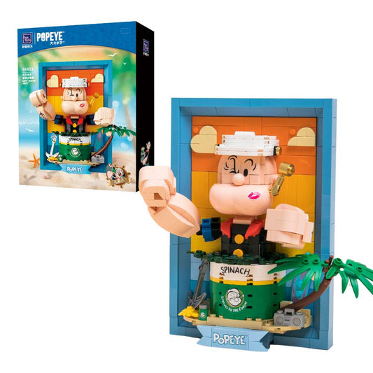 Pantasy x Popeye 3D Portrait Popeye Building Blocks