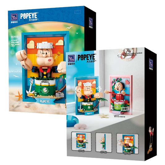 Pantasy x Popeye 3D Portrait Popeye Building Blocks