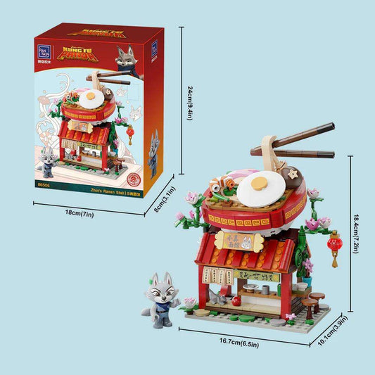 Pantasy x Kung Fu Zhen Noodle Restraurant Building Blocks