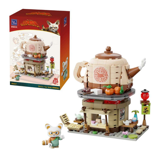 Pantasy x Kung Fu Shifu Tea House Building Blocks