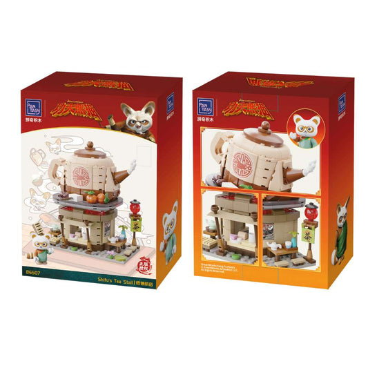 Pantasy x Kung Fu Shifu Tea House Building Blocks