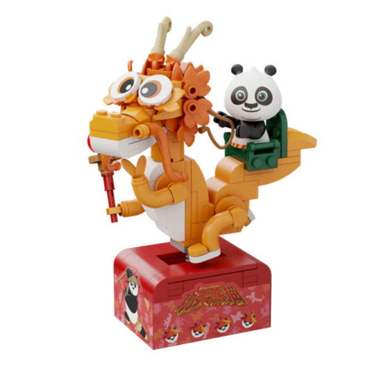 Pantasy x Kung Fu Po on SkateKart Building Blocks