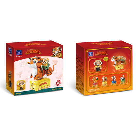 Pantasy x Kung Fu Tigress on SkateKart Building Blocks