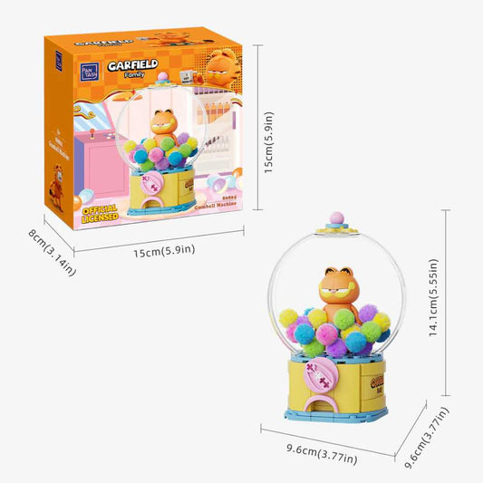 Pantasy x Garfield Crystal Ball Series Gumball Machine Collectible Building Blocks