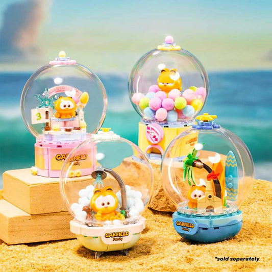 Pantasy x Garfield Crystal Ball Series Chill Island Collectible Building Blocks