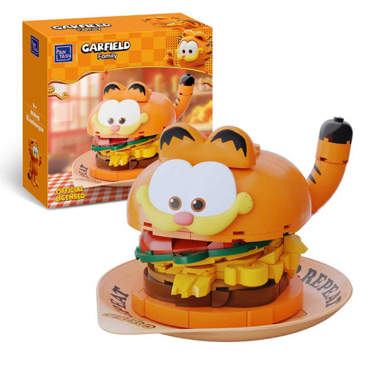 Pantasy x Garfield Foodie Series Hamburger Collectible Building Blocks