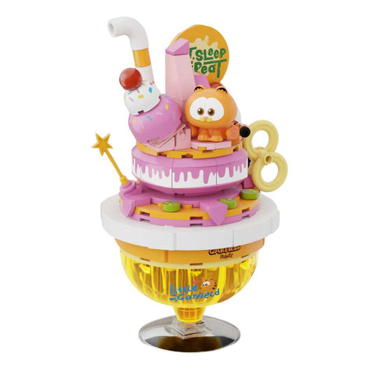 Pantasy x Garfield Foodie Series Special Drink Collectible Building Blocks