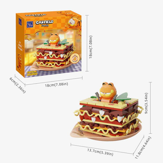 Pantasy x Garfield Foodie Series Lasagna Collectible Building Blocks