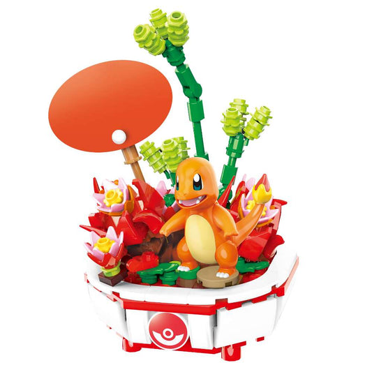 Keeppley Pokemon Charmander Bonsai Building Blocks