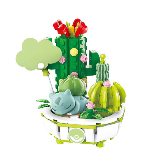 Keeppley Pokemon Bulbasaur Bonsai Building Blocks