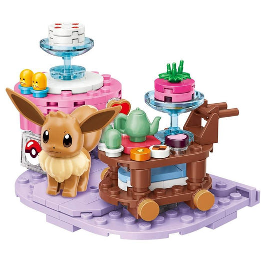 Keepplay Pokemon Eevee Baking Time Building Blocks Set