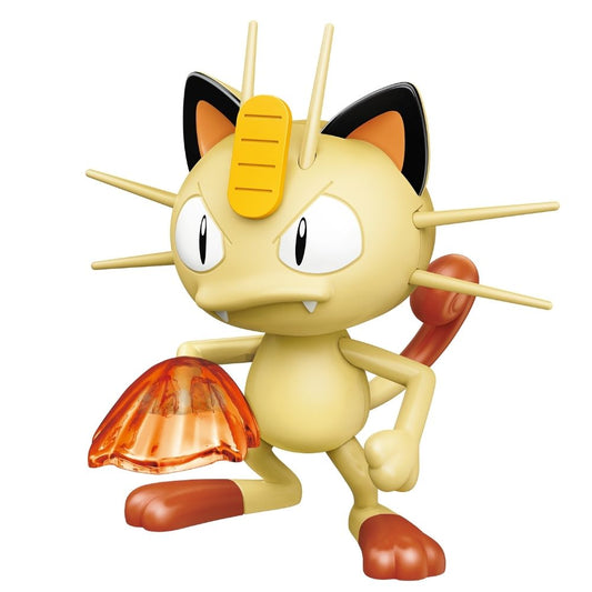 Keepplay Go Battle Pokemon Official Licensed Meowth Figure Building Blocks