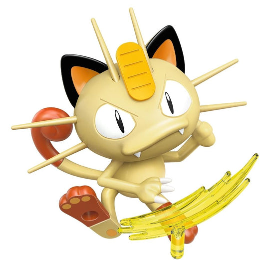 Keepplay Go Battle Pokemon Official Licensed Meowth Figure Building Blocks