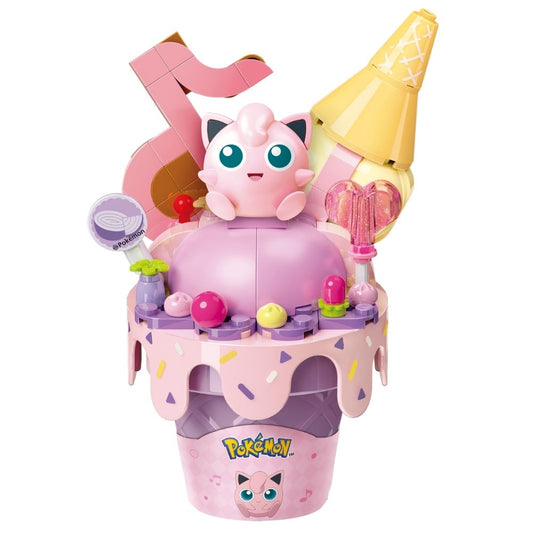 Keepplay PokemonIce Cream Cone Series Jigglypuff Cone Building Blocks